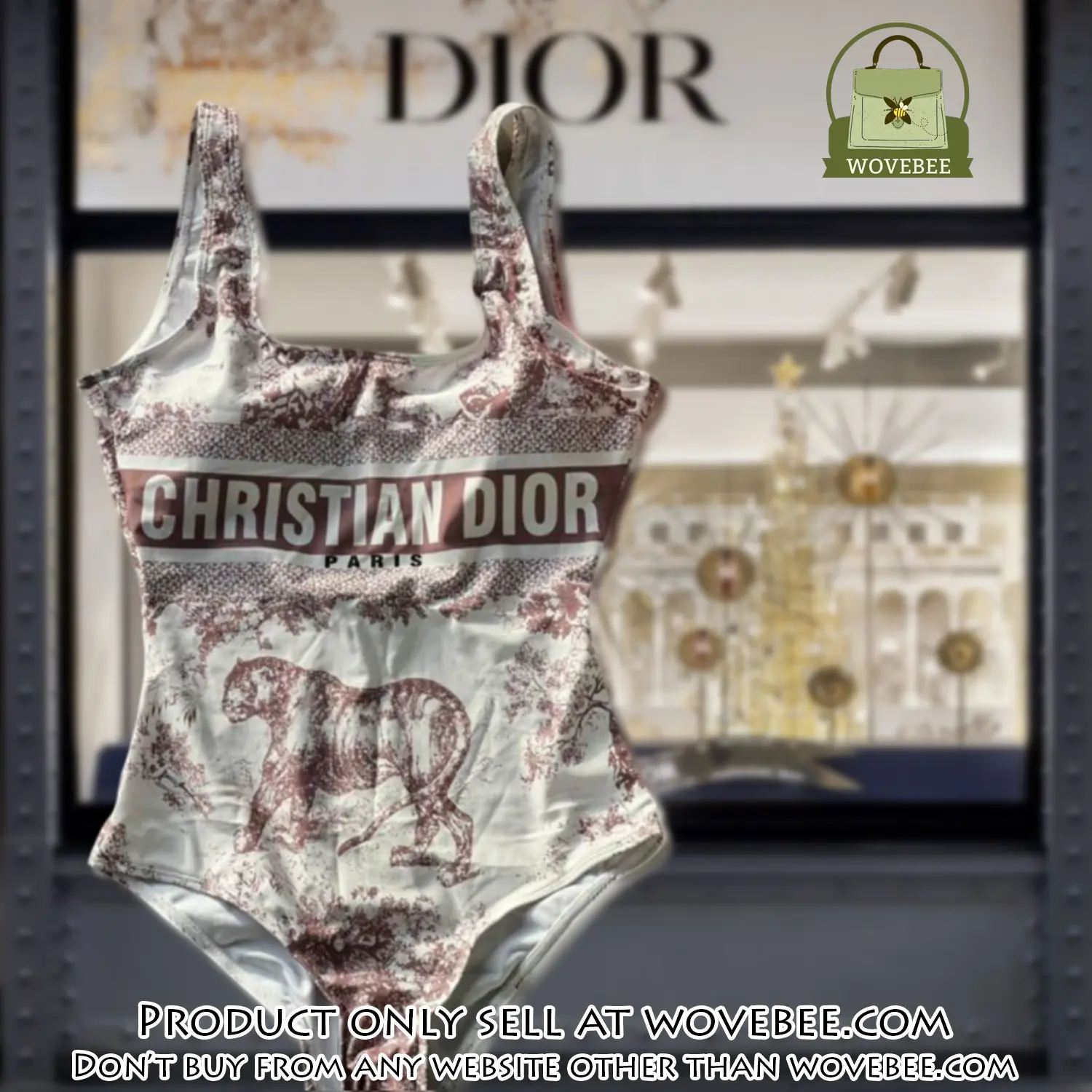 Christian dior swimwear beachwear one piece swimsuit osw1050 wvb1340853